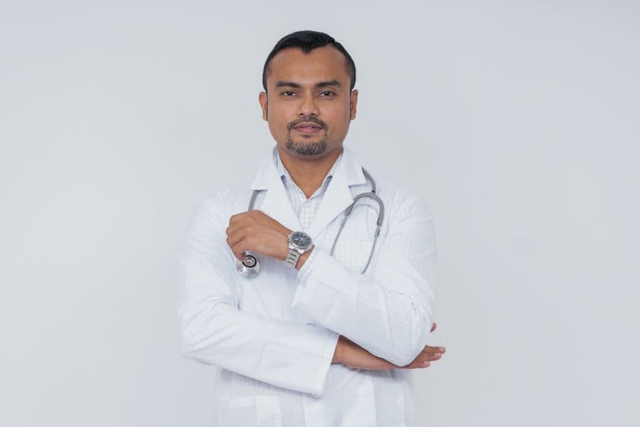 Portrait of Dr. Elias Roth, orthodontist